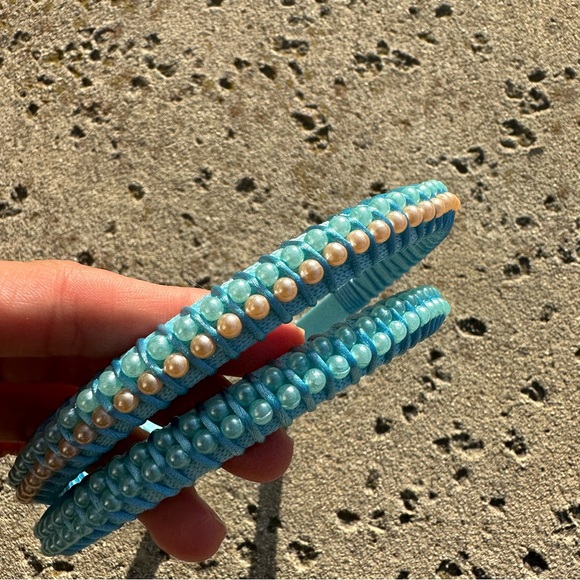 Other - 2 Handmade BLUE headband